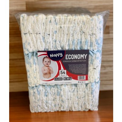 NAPPY ECONOMY XLarge 16-30 kg 54 ks – Zboží Dáma