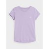 Dětské tričko 4F dívčí bavlněné triko TTSHF279 lila