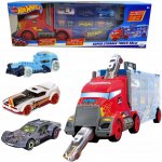 Hot Wheels Tahač na 20 autíček 50 cm + 3 Auta a dopravní značky 42034 – Sleviste.cz