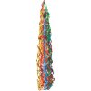 Prýmka, stuha, mašle, lemovka Amscan TŘÁSNĚ spirálové barevné duhové 86x15cm