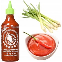 FLYING GOOSE Sriracha chilli omáčka s citronovou trávou 455 ml