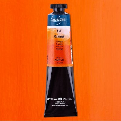 Nevskaya Palitra Ladoga 2204315 Akrylová 46 ml oranžová 315 – Sleviste.cz