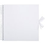 DP Craft Album kroužkové univerzální 30,5 CM X 30,5 CM SCRAPBOOK WHITE (40 PAGES) – Zboží Dáma