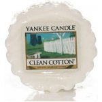 Yankee Candle Clean Cotton vonný vosk 22 g – Hledejceny.cz