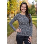 Jsem máma kojicí tričko 100% merino grafitová mandala – Zboží Mobilmania