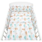 New Baby povlečení Obláčky růžové 90 x 120 cm – Zboží Dáma