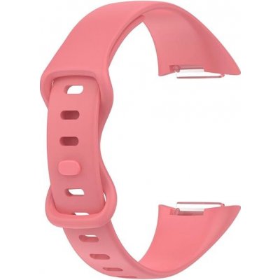 Drakero Silikonový pásek pro Fitbit Charge 5 růžový 10391 – Zboží Mobilmania