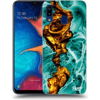Pouzdro Picasee silikonové Samsung Galaxy A20e A202F - Goldsky čiré – Zbozi.Blesk.cz