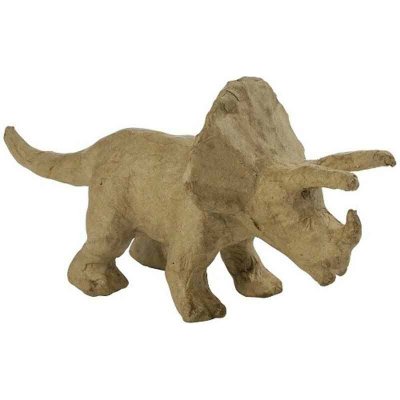 Décopatch Kartonový triceratops 9 × 19 × 6 cm – Hledejceny.cz