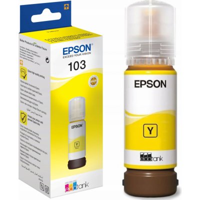 Inkoust Epson 103 Yellow - originální – Zboží Živě