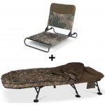NASH Křeslo na lehátko Indulgence Bedchair Seat Camo – Zboží Mobilmania