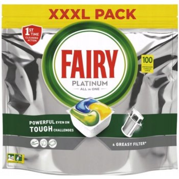 Fairy Kapsle do myčky Platinum lemon 100 ks