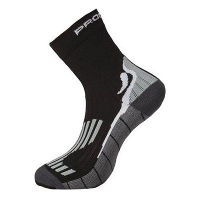 Progress ponožky RUNNING HIGH SOX černé Černá šedá – Zboží Mobilmania