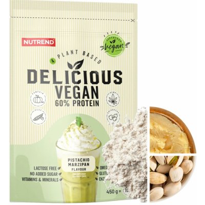 NUTREND Delicious Vegan Protein 450 g – Zboží Mobilmania