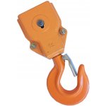 Hák pro elektrický řetězový kladkostroj, 2t, lak – Zboží Mobilmania