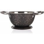 BANQUET Cedník nerezový mělký GRANITE Brown 16 x 7,7 cm – Hledejceny.cz