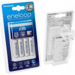 Panasonic Eneloop univerzální nabíječka + 4x AA 1 900 mAh K-KJ17MCC40E – Sleviste.cz