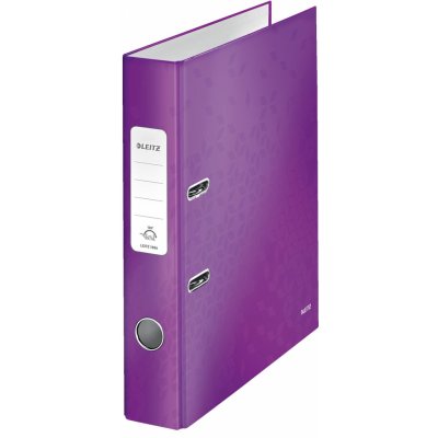 Leitz Pákový pořadač WOW 180° - A4, šíře hřbetu 5 cm, purpurový – Zboží Živě