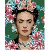 Dětské korálky zuty Diamantové malování (s rámem) - Frida Kahlo I
