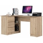 Ak Furniture B-20 rohový dub sonoma levý – Sleviste.cz