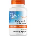 Doctor's Best Folát kyselina listová Quatrefolic­­ 400 mcg 90 kapslí – Hledejceny.cz