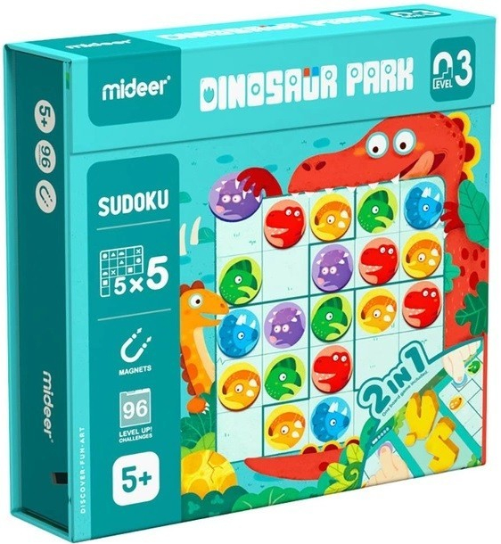 sudoku Level Up 03 Dinosauří park
