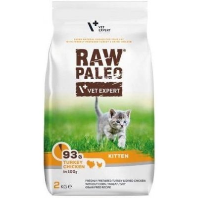 VETEXPERT Raw Paleo Kitten Turkey&Chicken 2 kg