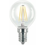 Century LED FILAMENT MINI GLOBE ČIRÁ 6W E14 4000K 806Lm 360d 45x76mm IP20 CEN INH1G-061440 – Zboží Mobilmania