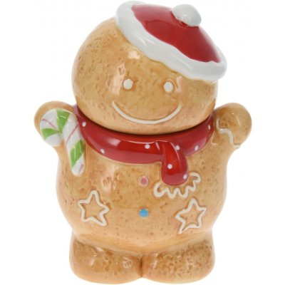 Home Styling Collection Vánoční nádoba ve tvaru perníku 22 x 19 cm COOKIE barva béžová – Hledejceny.cz
