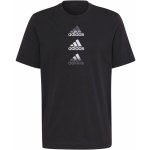 adidas pánské tričko D2M LOGO TEE HM4797 Černá – Sleviste.cz