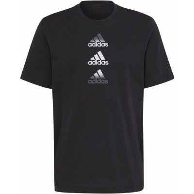 adidas pánské tričko D2M LOGO TEE HM4797 Černá – Zboží Mobilmania