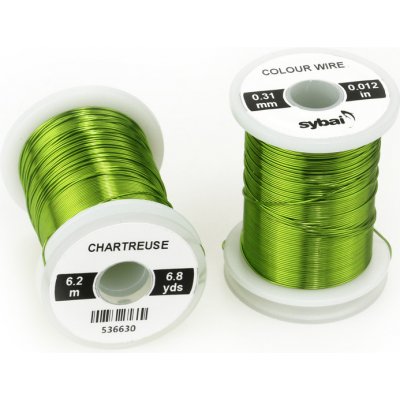Sybai Drátek Colour Wire Chartreuse 0,31 mm – Hledejceny.cz