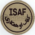 Nášivka: ISAF | béžová|hnědá – Zboží Dáma