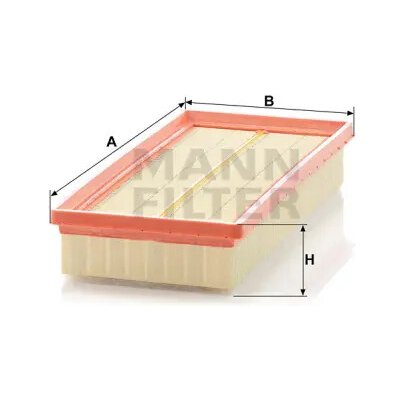 MANN FILTER Vzduchový filtr C 32 108 – Hledejceny.cz