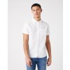 Pánská Košile Wrangler košile shirt real white