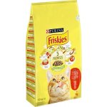 Nestlé Friskies Cat dry maso kuře & přidaná zelenina 10 kg – Sleviste.cz