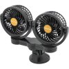 Teploměr do auta COMPASS ventilátor mitchell duo 2x108mm 24v na přísavku 07223