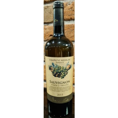 Neoklas Šardice Sauvignon výběr z hroznů bílé suché 13,5% 0,75 l (holá láhev) – Zboží Mobilmania