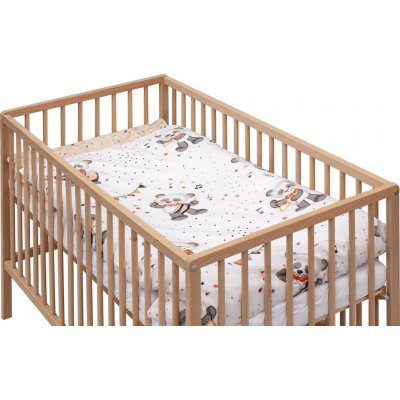 Scarlett postýlka s kompletní výbavou přírodní 120 x 60 cm Gytaro – Zboží Mobilmania
