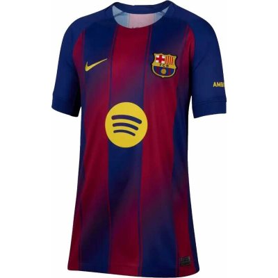 Nike dětský domácí fotbalový dres FC Barcelona 25/26 modro-červený – Zboží Dáma
