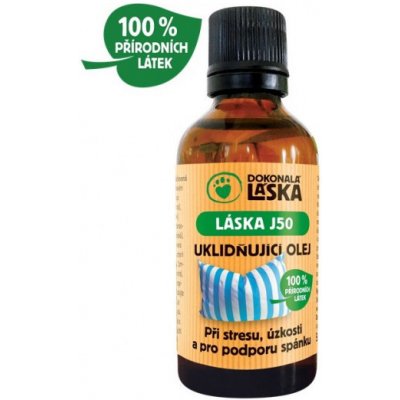 Dokonalá láska J50 Uklidňující terapeutický olej 50 ml