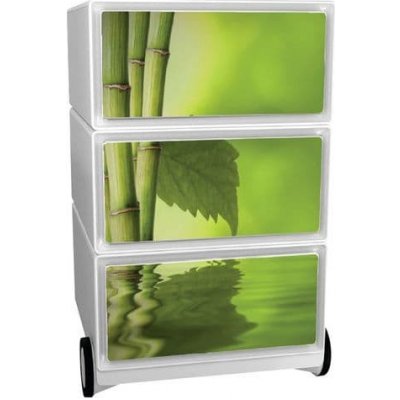 Manutan Easy Office mobilní 3 zásuvky 64,2 x 39 x 43,6 cm zen – Hledejceny.cz