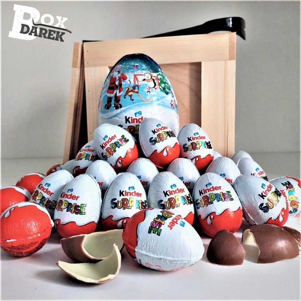 Dárkový box Kinder Surprise Čokoládová Vajíčka | Srovnanicen.cz
