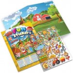 Veselá farma s 3D samolepkami – Zboží Dáma