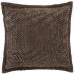 LIVARNO polštář strukturovaná/hnědá 45x45 – Hledejceny.cz