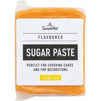 SweetArt Fondán na dort Gold zlatožlutý vanilkový 250 g – Hledejceny.cz