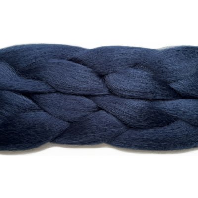 100% Jumbo Braid - RastAfri Barva: NAVY BLUE (dark navy blue, námořnická modrá), Značka: RastAfri Braid, Materiál: 100% afrelle – Zboží Dáma