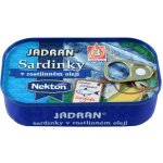 Jadran sardinky v rostlinném oleji, 125g – Sleviste.cz