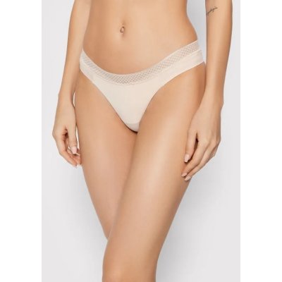 Calvin Klein Dámské tanga QF6307 Krémová – Hledejceny.cz