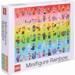 LEGO® Chronicle Books Duhové minifigurky 1000 dílků – Zboží Dáma LEGO® Chronicle Books Duhové minifigurky 1000 dílků – Zboží Dáma